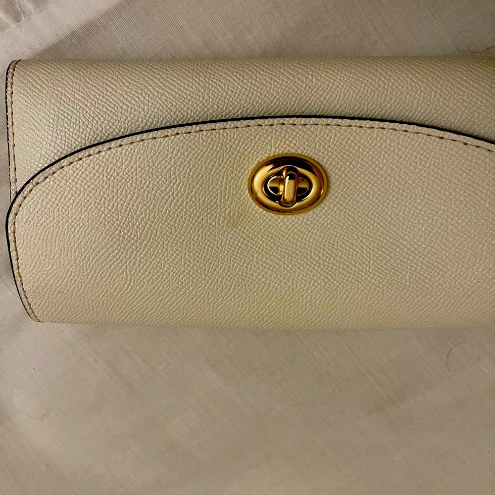 COACH leather big wallet